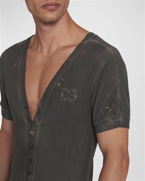 Dolce&Gabbana Men's Destroyed V